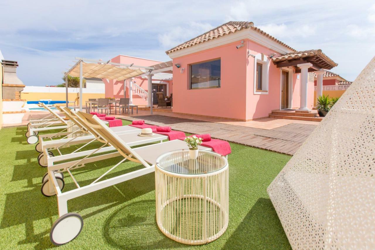 Villa Bella Lucia 3. Piscina Climatizada, Wifi, Bbq. Corralejo Ngoại thất bức ảnh